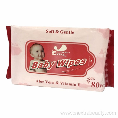 Alcohol Free Baby Wipes Biodegradable Wet Wipes